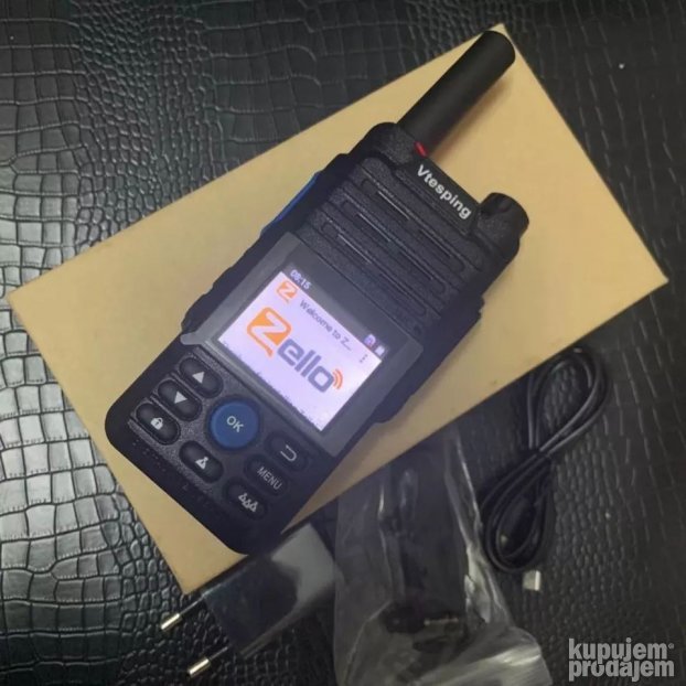 Zello walkie talkie 4G sim,wifi, bluetoot