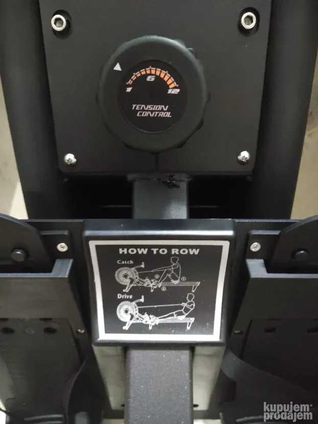 Air magnetic rower / Ergometar / klupa za veslanje / veslo