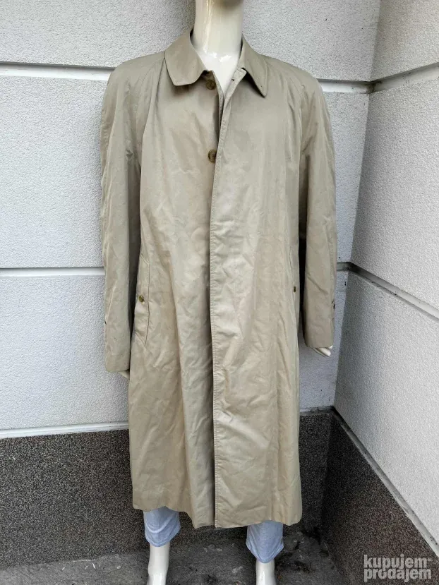 BURBERRY Muski mantil Trench kaput ORIGINAL Vel 56 Reg