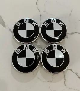 Cepovi za felne BMW Crni 68mm- set od 4kom