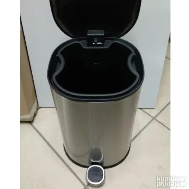 Kanta za kupatilo saten soft-close 5l krug - concept