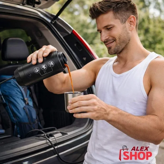 Prenosivi mini espresso aparat za sve vrste kapsula