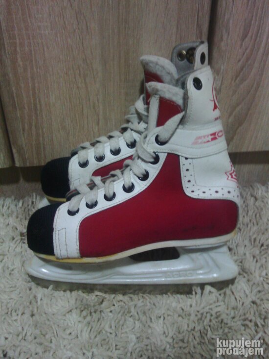 extra decije klizaljke RED PANTHER CANADA br 31 gaz 19cm