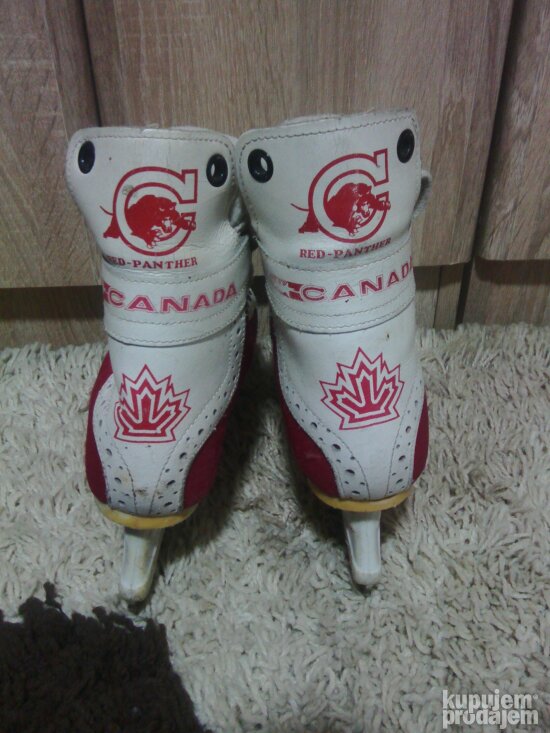 extra decije klizaljke RED PANTHER CANADA br 31 gaz 19cm