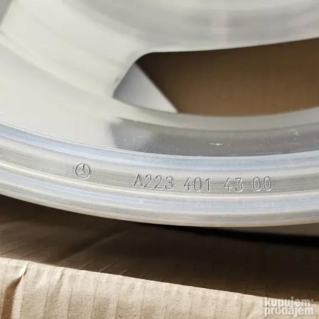 nove alu felne 20 " original mercedes s w223 maybach