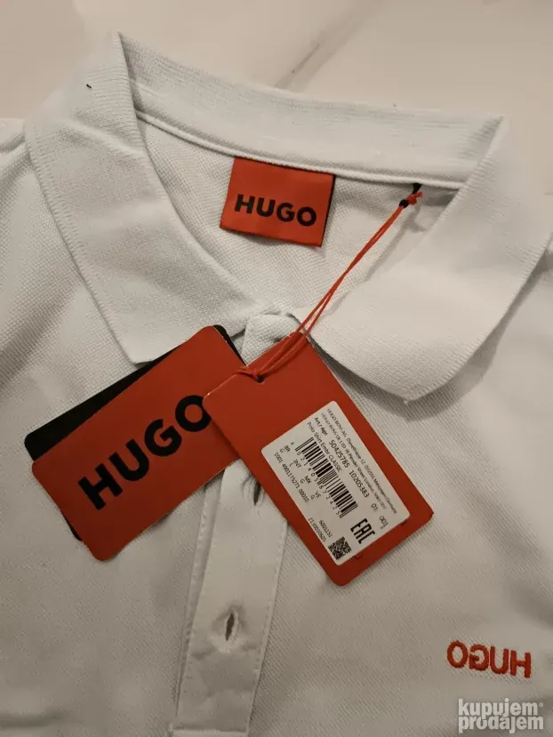 Hugo majica - bela