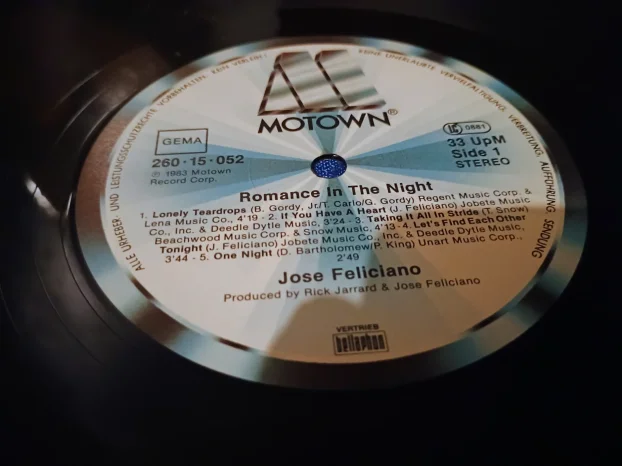 Jose Feliciano -  Romance In The Night