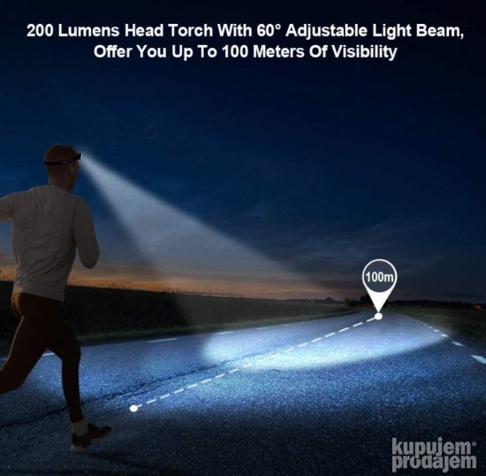 Set 2 Led Lampe za Glavu - Omeril