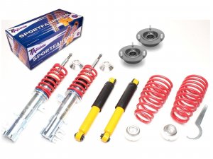 4 Amortizera Gewinde Fiat 500 500C 312 Ford Ka II RU8 +Šolje