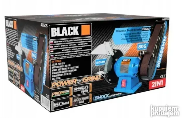 Trakasto Tocilo BLACK malo 46505