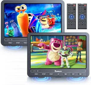 NAVISKAUTO 10.5 Inch DVD plejer SA 2 MONITORA EKRANA - Novo
