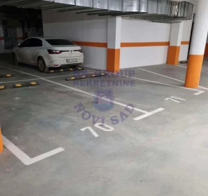 Uknjiženo garažno mesto