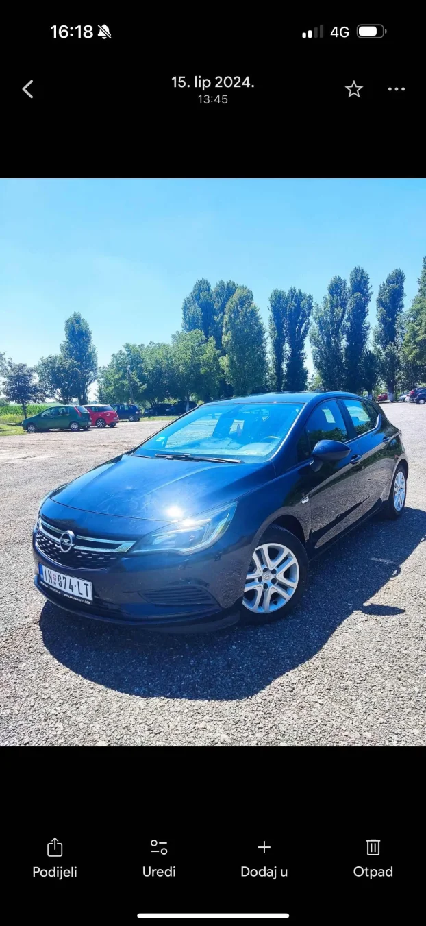 Opel Astra K 2018.godište