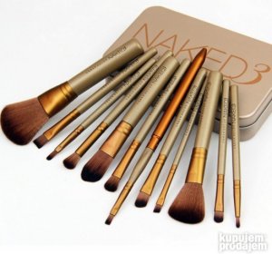 Naked 3 cetkice za sminkanje 12 kom