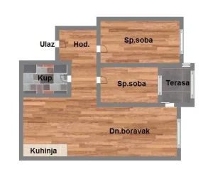 Telep izgradnja trosoban