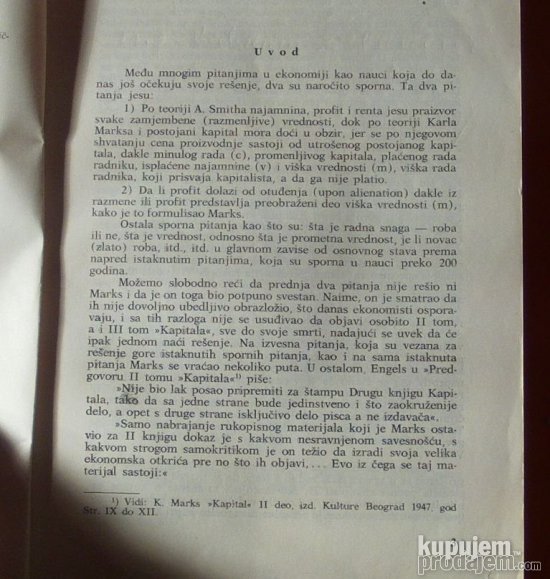 Adam smith Karl Marx Živković Dimitrije