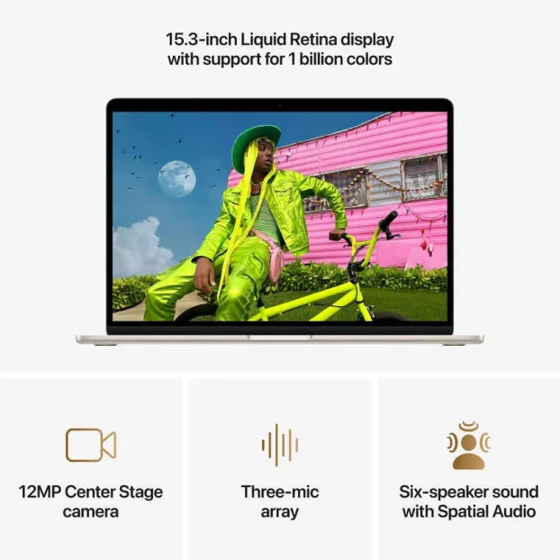 Apple Macbook Air M5 24 1TB 15”inch [ 24GB 1TB ] NOVO