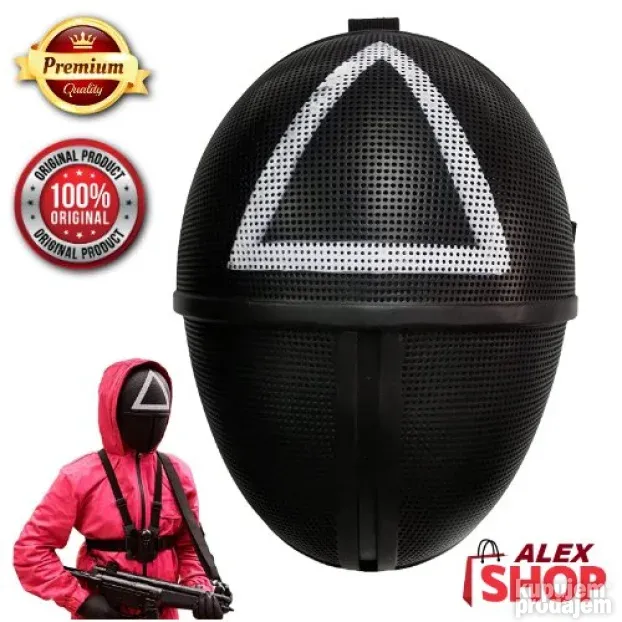 Squid Game maske 4 modela ORIGINAL Korejske