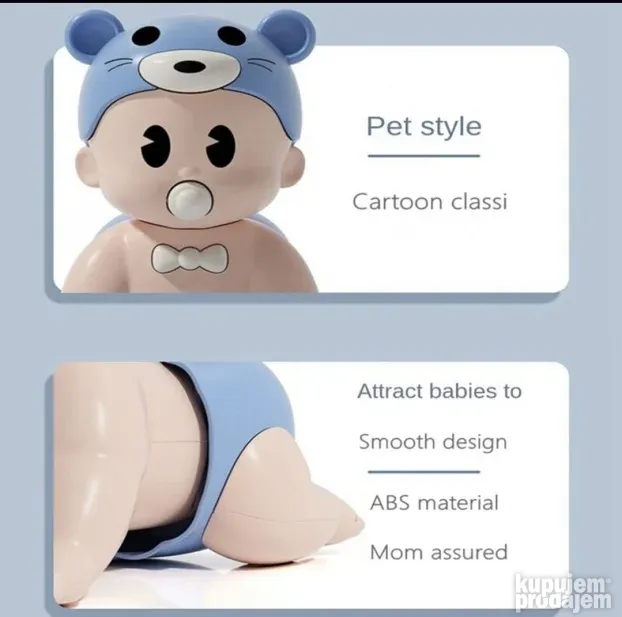 Crawling baby - lutka koja puzi