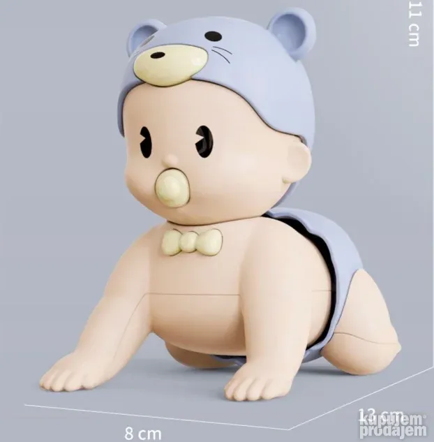 Crawling baby - lutka koja puzi