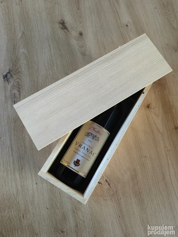 Kutije drvene za poklone vino flase cvecare