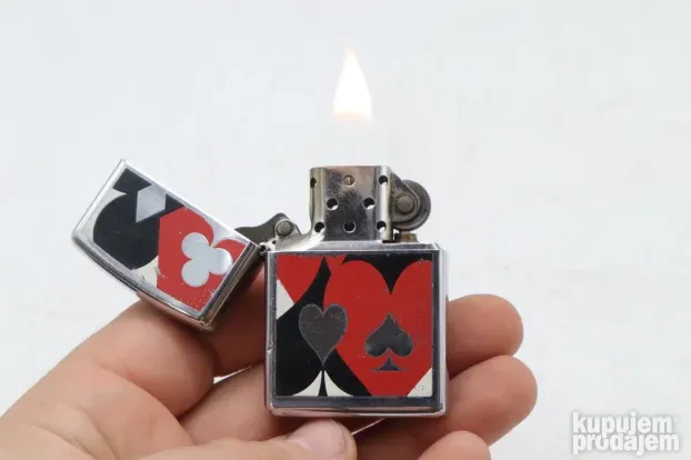 Zippo I 05 karo pik herc tref original ispravan 2005