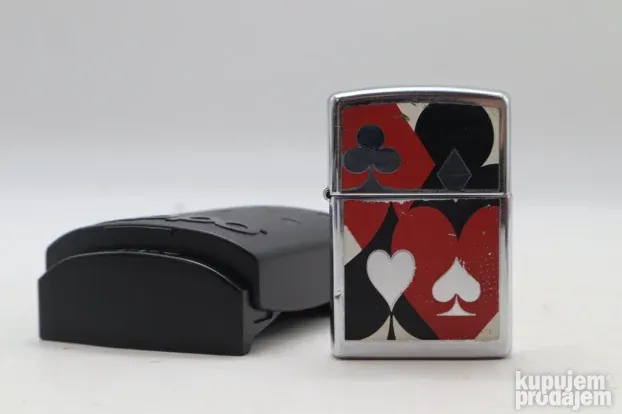 Zippo I 05 karo pik herc tref original ispravan 2005