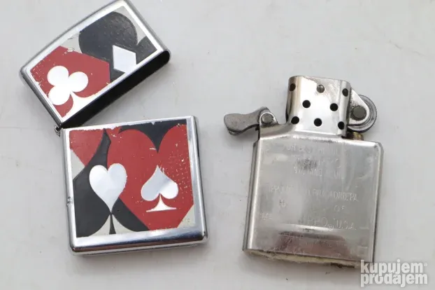 Zippo I 05 karo pik herc tref original ispravan 2005