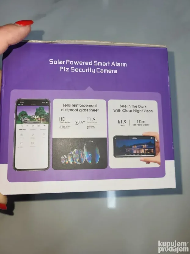 SOLARNA KAMERA, Nova Bezicna Kamera Solarna Sigurnosna Wifi