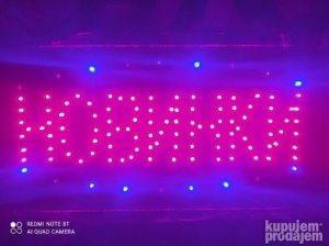 Svetleće reklame 9kom na Ruskom