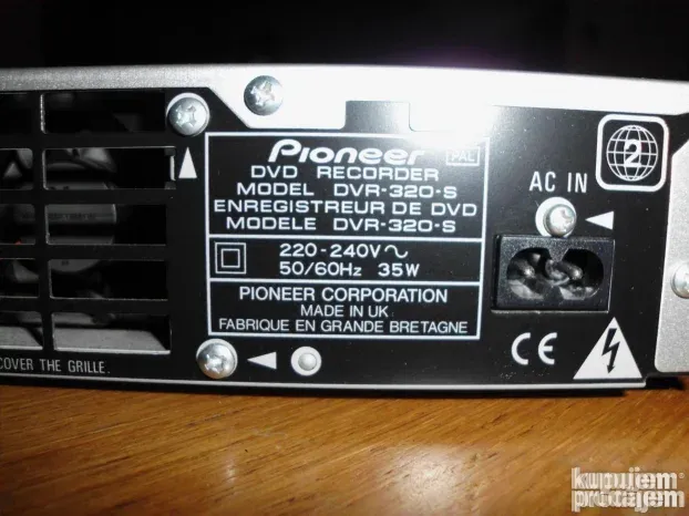 Pioneer DVD recorder DVR-320-s