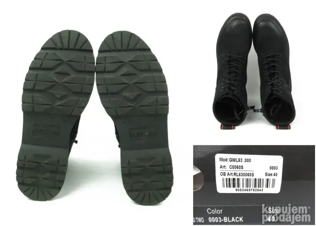 Replay čizme  platforma T3045