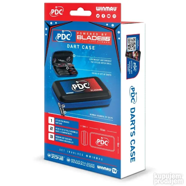 Torbica za pikado strelice Winmau PDC