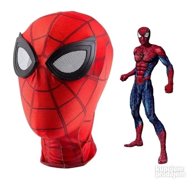 Maska Spiderman Potkapa Za Noc Vestica Maskenbal Model 11