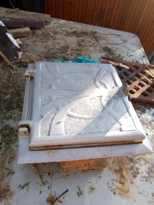 vrata za kaljevu pec