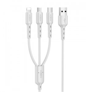 USB data kabal Moxom MX-CB13 3in1 za Iphone/micro/Type C 01