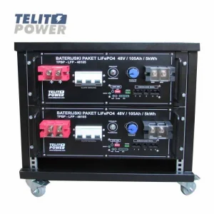 Baterijski paket - kabinet LiFePO4 48V - 105Ah - 10kWh