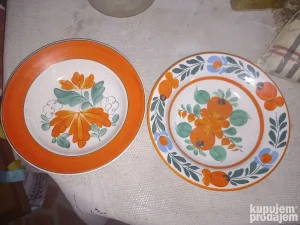 Tanjiri ručno oslikani 2kom.