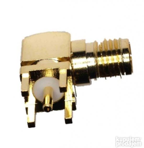 SMA ženski adapter na PCB montažu pod 90 stepeni
