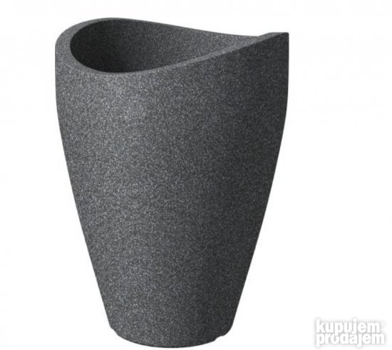 Saksija za Bastu/Terasu 40x40x54cm (Siva)- Kaufland