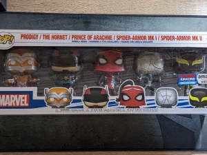 Funko Pop Marvel Spider Man Collection 5pcs Novo Original