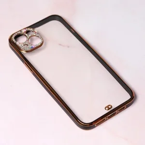Maska Cirkon Camera za iPhone 14 Plus 6.7 crna