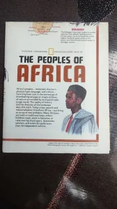 NG mapa The Peoples of Africa / december 1971