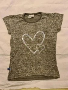 Majica siva za devojcice decija odeca