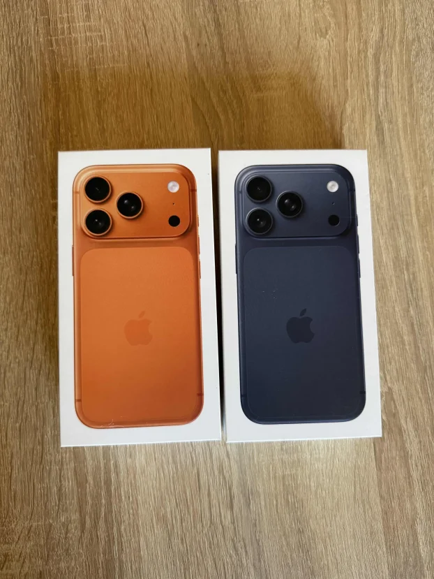 iPhone 17 Pro Max 256GB 512 GB Blue,Orange,Silver