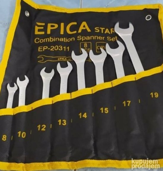 Set viljuškasto okastih ključeva