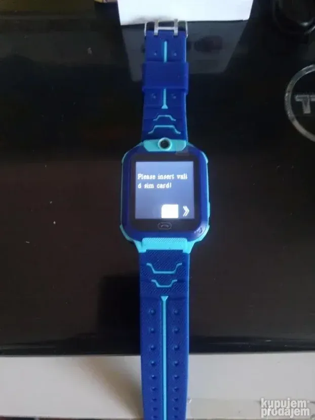 Dečiji smart sat Q12 - LBS lociranje - ŽUTI