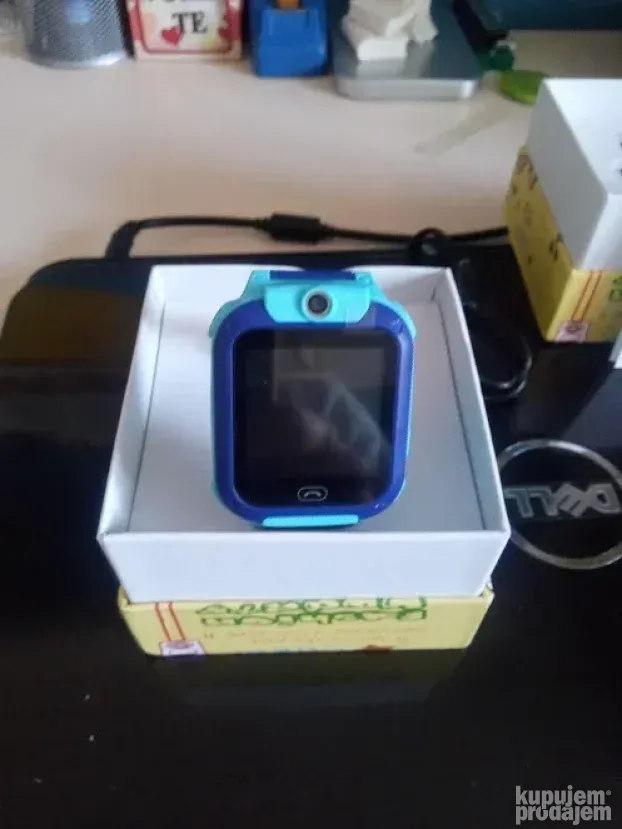 Dečiji smart sat Q12 - LBS lociranje - ŽUTI