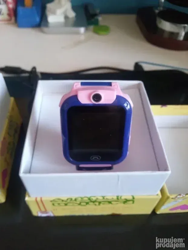 Dečiji smart sat Q12 - LBS lociranje - ŽUTI