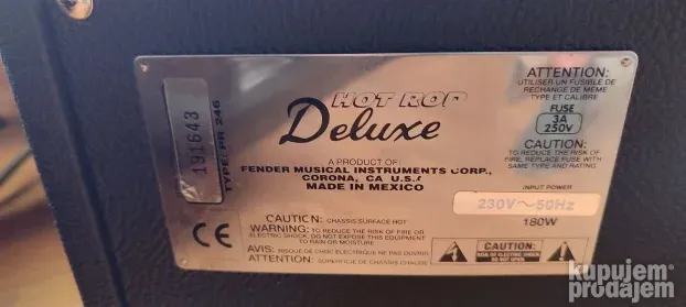 Fender Hot Rod - Deluxe
